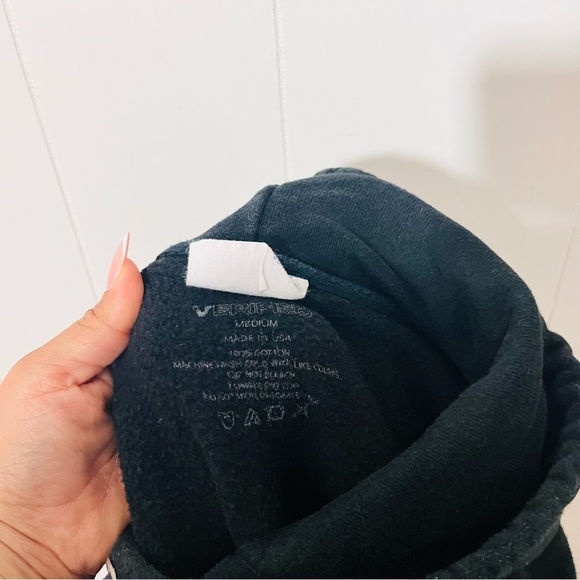 Champion  Reverse Weave Hoodie Black Size M - Picture 5 of 8